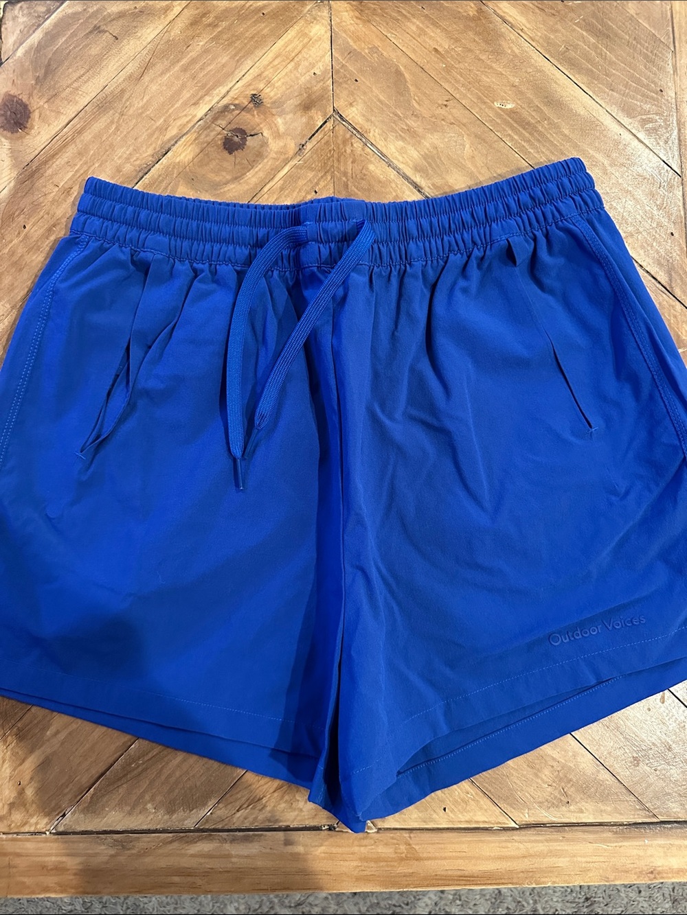 Outdoor Voices Cobalt Blue Shorts